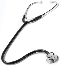 Infant Dual head Stethoscope - Black